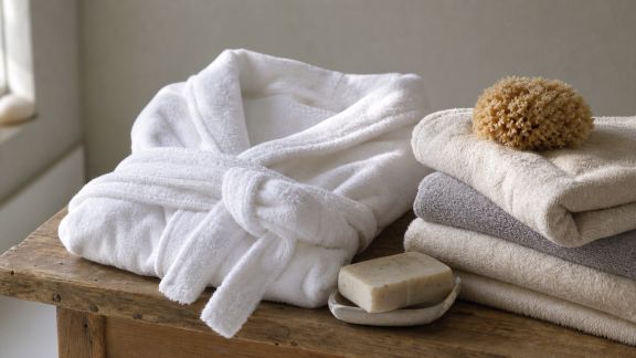Bien choisir un peignoir et des textiles doux pour une séance spa réussie