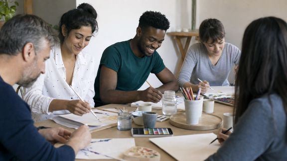 Miser sur l’art pour stimuler la créativité lors d’un team building