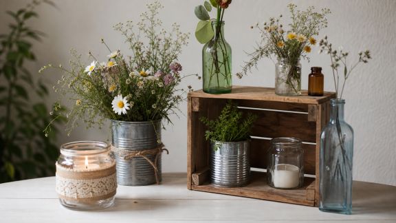 Les meilleures idées récup’ pour décorer petit budget