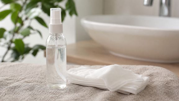 Routine fraîcheur : intégrer les brumisateurs et lingettes au spa maison