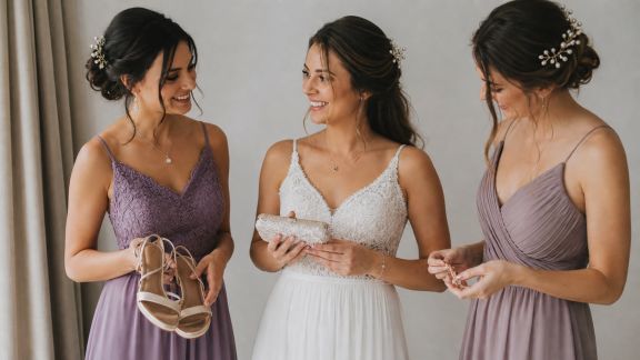 Éviter les fashion faux pas : harmoniser les accessoires entre témoins et future mariée