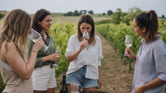 EVJF en pleine campagne viticole : immersion et dégustations dans les domaines secrets